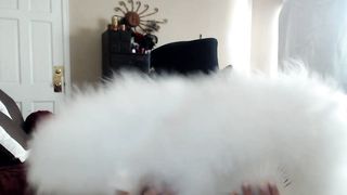 Зрелая тётя показывает