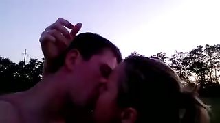 Деревенский трах на просёлочной дороге