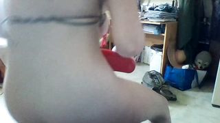 Девушка сама сделал уникальную секс машину