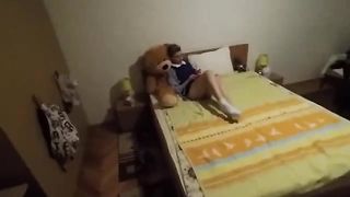 Сестрёнка и потом поспать может.