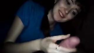 Молодая жена безумно любит пенис мужа