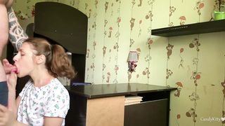 Секс на съёмной квартире после свидания
