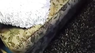 Дрочка члена на спящую сестру