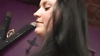 Минет уродливому карлику с финалом в рот