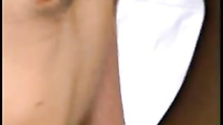 Сексуальная мадам приняла сперму на лицо