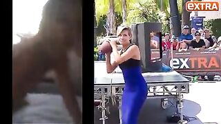 Слитое видео ведущей спортивных новостей